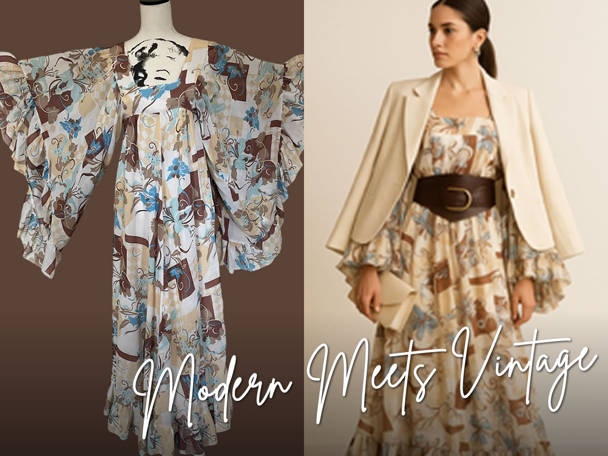 How to Style a 1970s Maxi Dress: Modern Meets Vintage