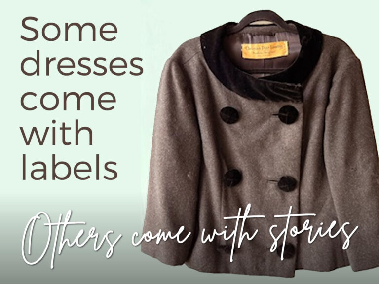 Some Dresses Come with Labels. Others Come with Stories.